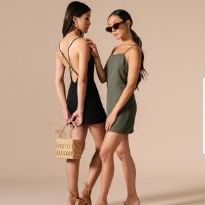 Womn Black Dakota Dress - S